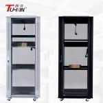 Mobile Locking Network Cabinet 37u Computer Equipment Cabinet Powder Coating