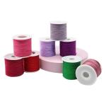 1mm 1.5mm Nylon Cord Rope for Chinese Knot Bracelet Making and DIY Jewelry