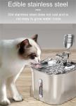 OEM 2.2l Stainless Steel Cat Water Feeder Electric Smart Pet Water Dispenser