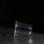 400ml Clear Disposable PET Cups with Lids for On-the-Go Juices Drink Cups