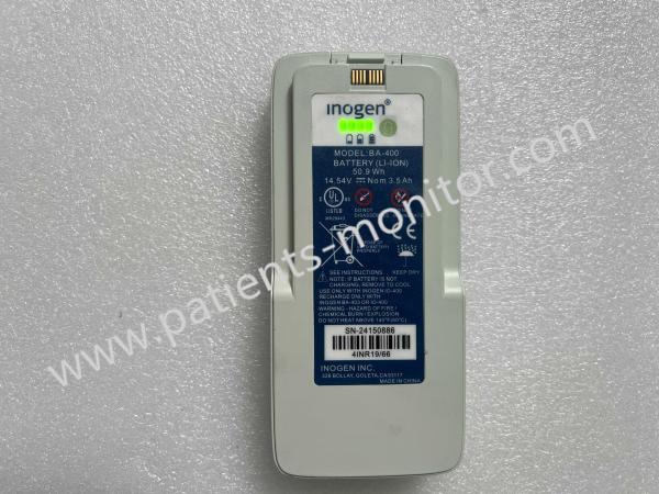 Inogen Li-Ion Battery BA-400 50.9Wh 14.54V 3.5Ah, BA-500 46.1Wh 14.4V 3.2Ah, And