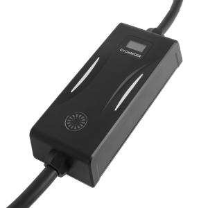 China EU Standard 3.3kW Portable Electric Car Charger 6 To 16 Amp Type 2 Charger factory
