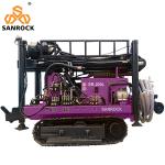 Crawler Water Borehole Drilling Equipment 200Meters Deep Water Well Drilling