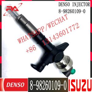 China High Quality Common Rail Diesel Fuel Injector 295050-1900 for ISUZU 4JK1 8-98260109-0 factory