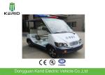 Smooth Running Low Noise 4kw Electric Sightseeing Bus With 4 Safe Belt Seats