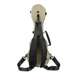10 Colors Fiberglass Soprano Ukulele Hard Case Soft Velvet Lining
