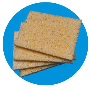 6*8*0.5cm High Absorbency Rectangular Cellulose Sponge Swab Environmental Surface Sampling Swab For Food
