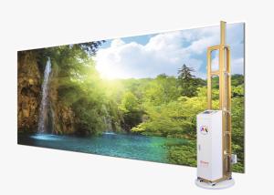 China 5m Rails Vertical Wall Painting Machine 3d Wall Printer Intelligent Lift factory