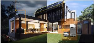 China 10kw 5kwh All In One Solar System Off Grid 48v Lifepo4 Battery factory