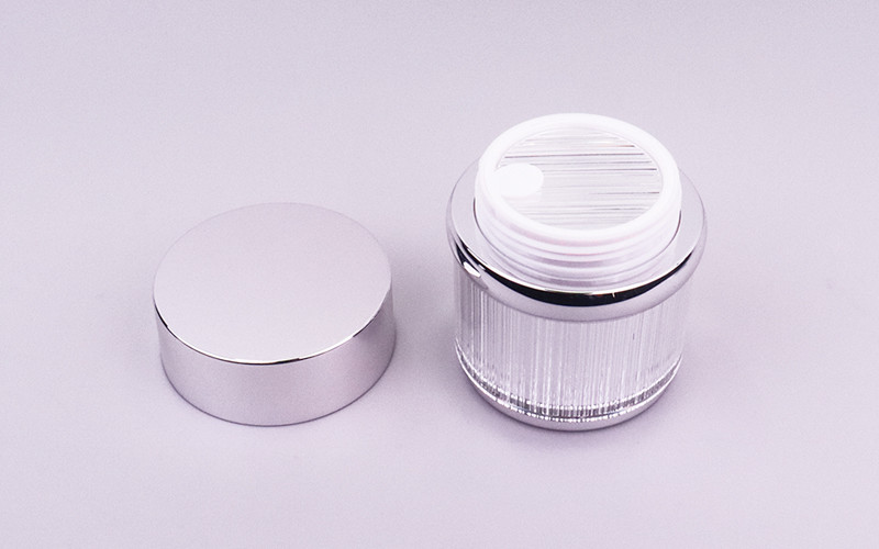 Exquisite 30g 50g Acrylic Cosmetic Jar For Eye Cream With Customized Color