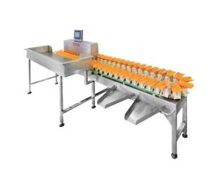 China Conveyor Sortation Weight Sorter Machine 110V Multiweight Overturned Device factory