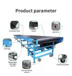 Rubber Sidewall Belt Conveyor Adjustable Belt Conveying Equipment
