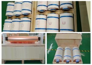 China High Elongation HTE Rolled Annealed Copper Foil 0.035mm High Thermal Endurance factory