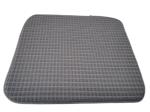 Gray Polyester Microfiber Dish Drying Mat For Dining Table