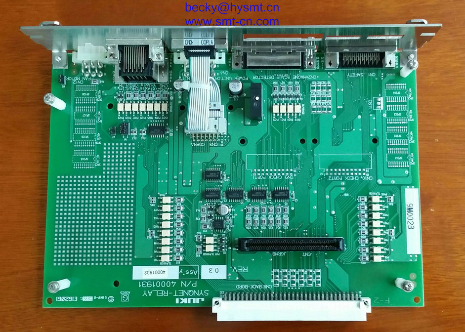 40001931 40001932 SYNQNET RELAY PCB ASM.