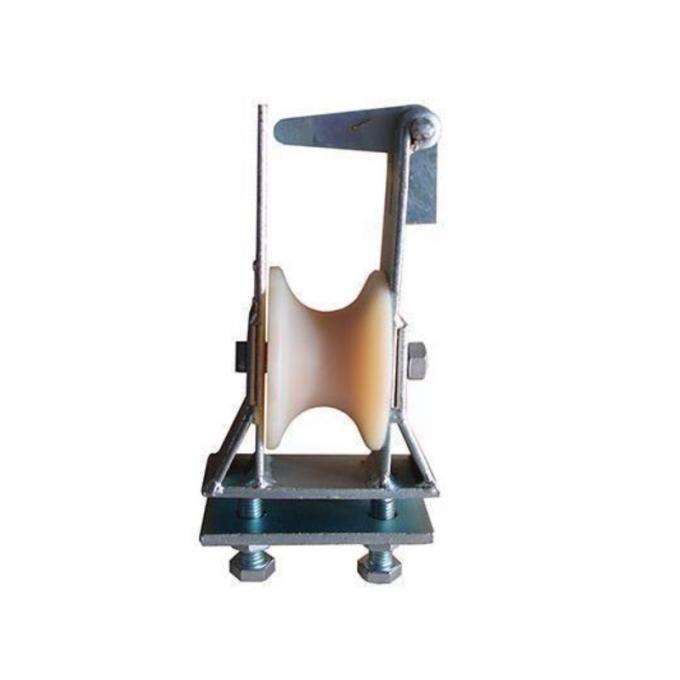 Light Weight 10KN Nylon Single Sheave Stringing Block, Hook And Clevis Style 3