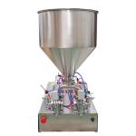 220v Double Head Liquid Filling Machine 100ml Honey Bottle Filling Machines