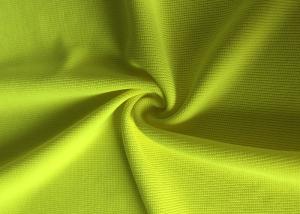 China Traffic Police Uniform Weft Knit Polyester Reflective Fabric factory