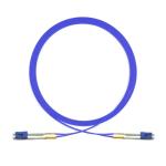 LCUPC Duplex DX Armoured Fiber Optic Patch Cord For Communication Allocation