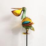 Solar Powered Garden Decoration for Outdoor Peacock Flamingo Various Birds