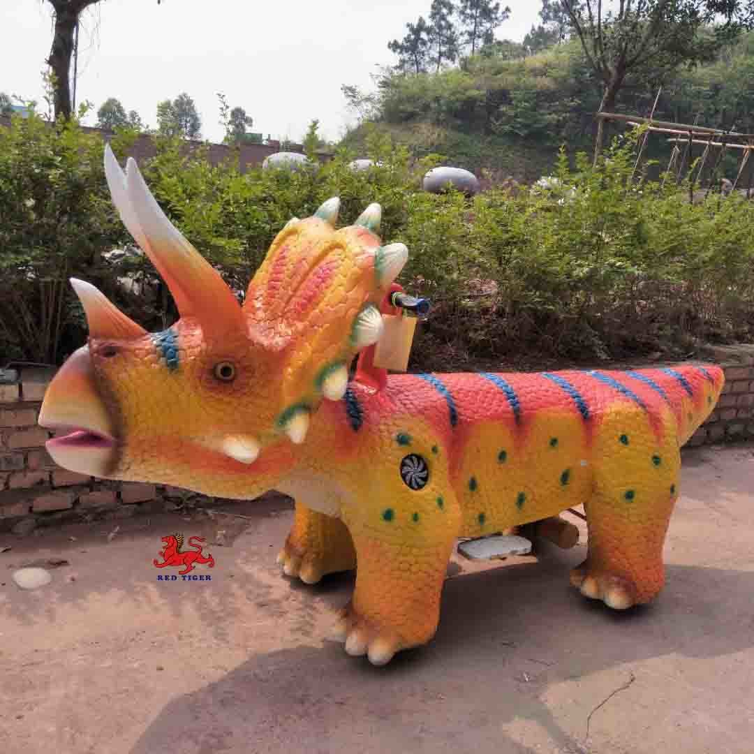 Outdoor Animatronic Dinosaur Ride Remote Control for Dinosaur Parks