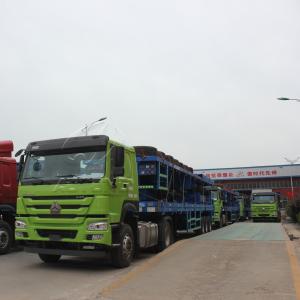 China 3 Axle Flat Bed 40ft Container Truck Trailer with Twist Locks and Max Payload 50ton factory