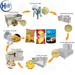 Excellent quality full automatic potato chips production line/fresh potato chips