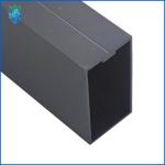 Glazed Aluminum Curtain Wall Profile Systems Glass Facade