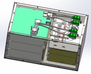 China EIKTO Forklift Lithium Battery Pack Without Counterweight factory