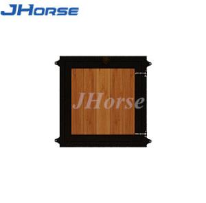 China Bamboo Infill Powder Coated Horse Barn Window 1mx1m factory