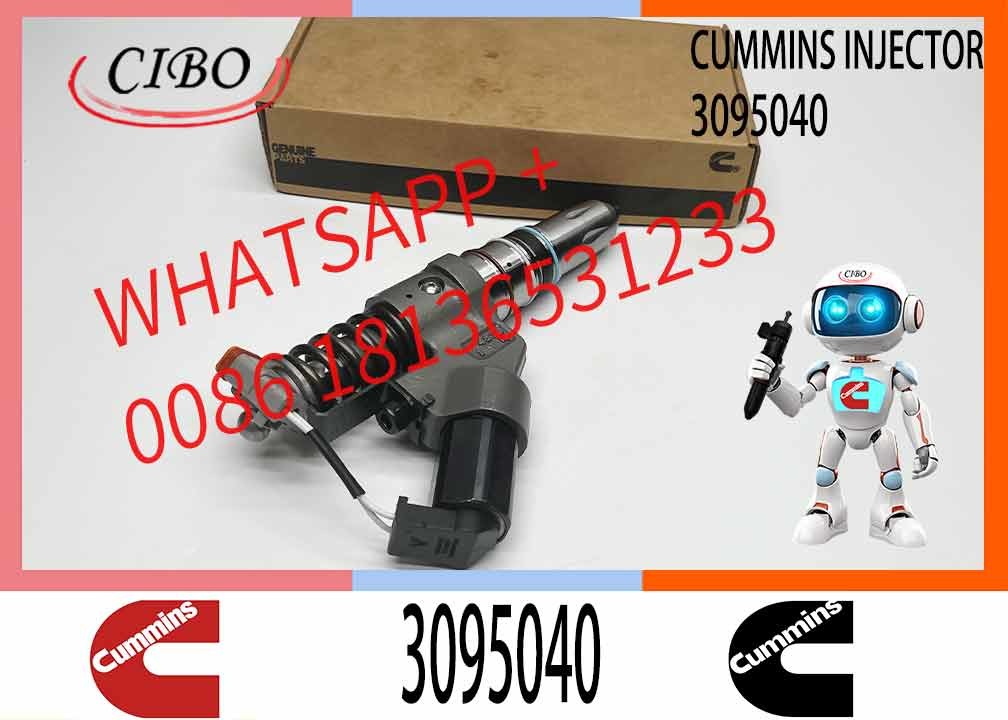 Diesel Fuel Injector Common Rail Injector 4061851 4088327 4088665 3411753 3095040 M11CUM-MINS 3080429 3411756 4061851 40