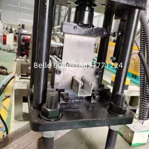 China 3mm Galvanized Steel Strut Channel Roll Forming Machine Mechanical Punching factory