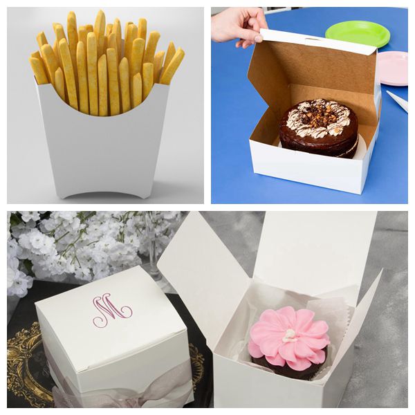 270gsm 350gsm Food Grade White Kraft Paper For French Fries Boxes Smooth 270gsm 350gsm Food Grade White Kraft Paper For French Fries Boxes Smooth