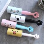 Adhesive pick up printed sheet lint roller sticky lint remover