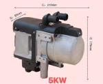 ISO9001 Aluminum 12V 5KW Water Truck Parking Heater