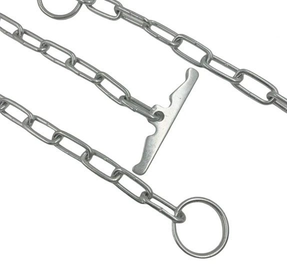 Standard 6mm 8mm Zinc Plated Animal Cattle Cow Link Chains with ISO CE Certificate