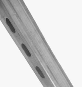 China Slotted Strut C Channel Durable And 1.5mm Thick For Performance factory