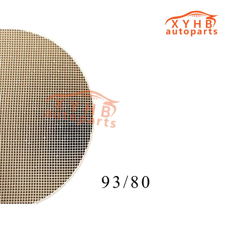 Ceramic Carrier Three-Way Catalyst High-Quality Euro 1-5 Model: 93*80