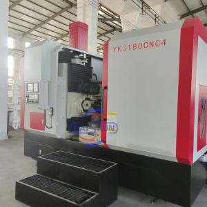 China YK3180G 10 Module CNC Vertical Gear Hobbing Machine For Metal Gear Cutting factory