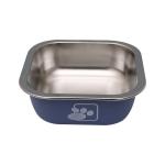 Pet Stainless Steel Dog Bowl Tableware Anti-Tip Double-Layer Stainless Steel Cat