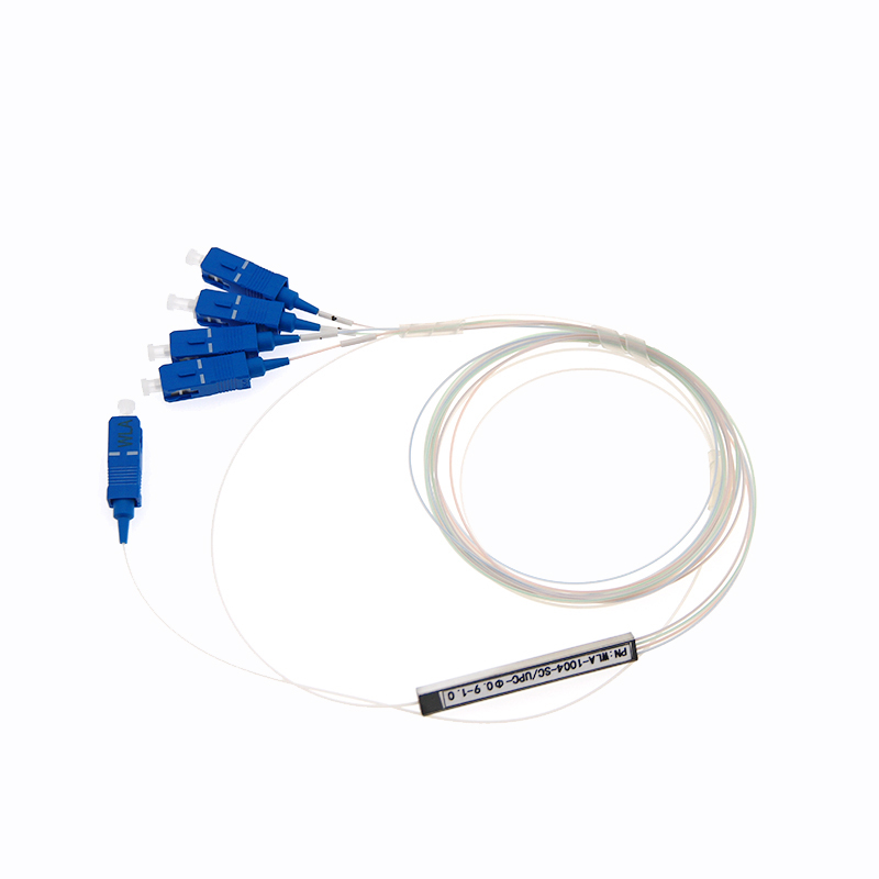 Sc To Apc Ftth Mini Fiber Cable Splitter 1x4 Optical Plc Splitter