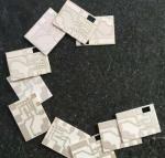 Custom Multilayer Printed Circuit Board Alumina Ceramic Silver Plug Hole