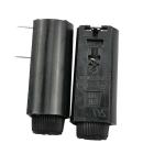 250V 6.3A PCB Mount Fuse Holder 20mm Bayonet For Horizontal Terminal