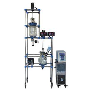 China Ultrasonic Chemical Reactors Glass &amp; Stainless Steel Reactor TOPTION factory