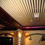 Aluminum Metal Tubular Baffle Ceiling Tiles Easy To Install