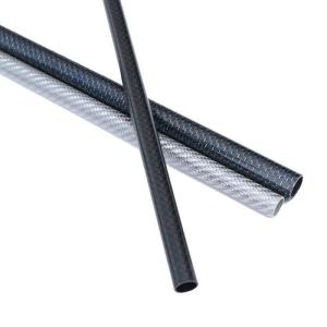 China Anti Ultraviolet Radiation 1000MM Ultra Lightweight Carbon Fiber Tubes factory