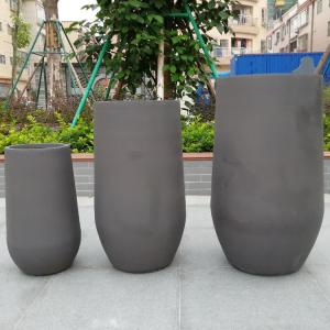 China Effortlessly Elevate Your Plant Display With Fiber Clay Planters factory