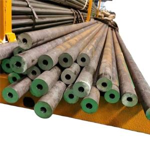 China Hot Rolled Carbon Seamless Steel Pipe ST37 ST52 1020 1045 A106B Q195 Q235 Q295 Fluid Pipe factory