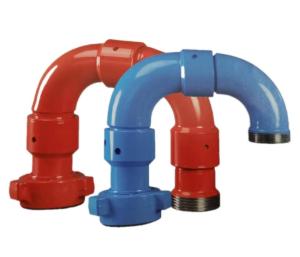 China High Pressure Swivel Joint Oilfield Wellhead Equipment Chicksan Active Elbow factory