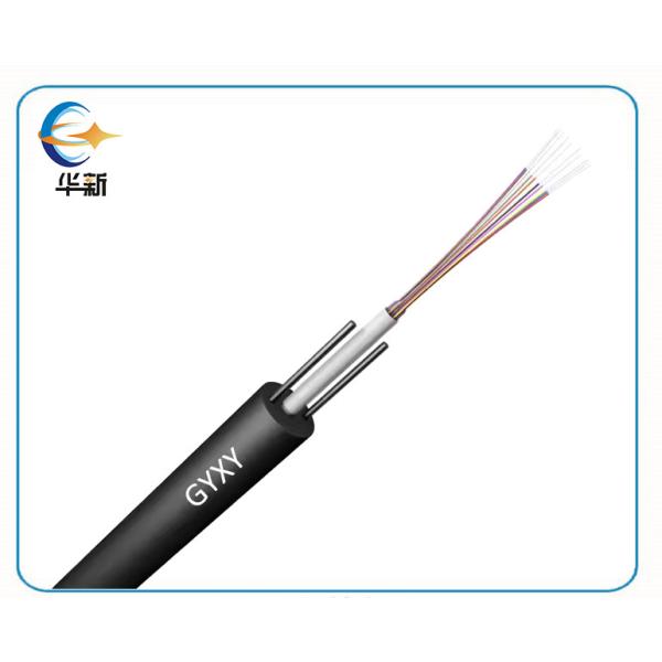 Huaxin Uni Tube GYXY G652D 2 4 6 8 Core External Fibre Optic Cable Single Mode